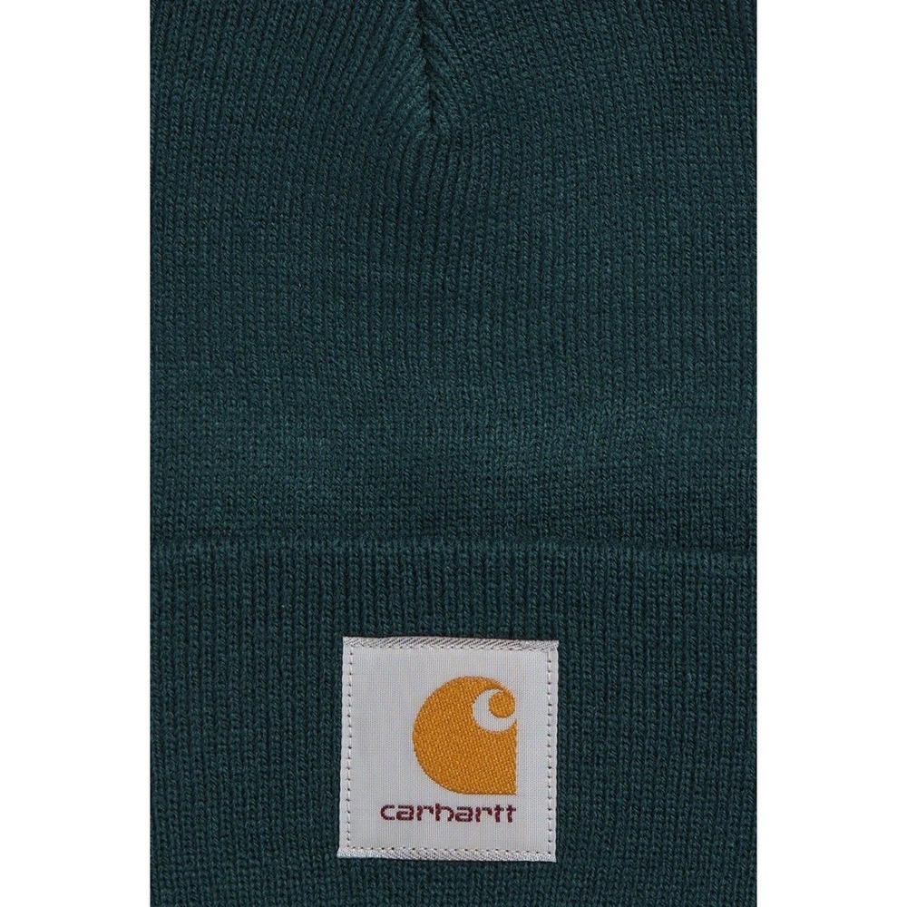 Carhartt Green Knit Beanie Hat Cap Carhartt WorkIn Progress Beanie - Picture 2 of 5